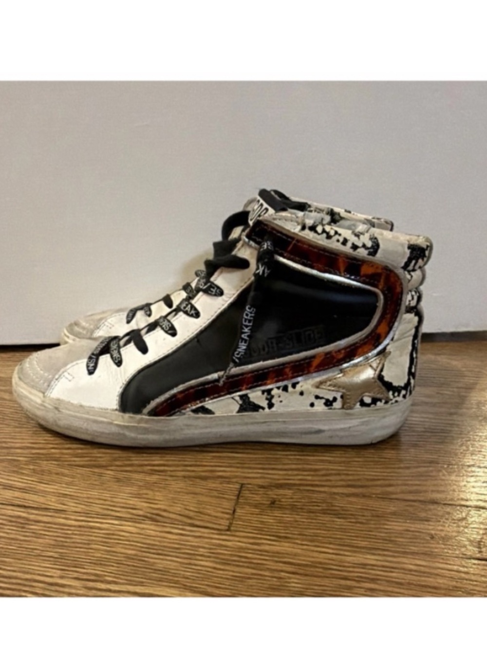 Golden Goose Slide High Top Sneakers - Women’s Size 38
